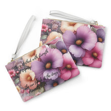 Load image into Gallery viewer, Proverbs 31:25 Clutch Bag, Strength and Dignity