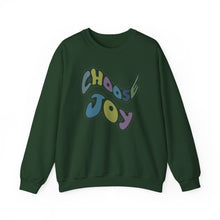 Load image into Gallery viewer, Choose Joy Sweatshirt, Unisex Heavy Blend™ Crewneck Sweatshirt