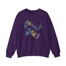 Load image into Gallery viewer, Choose Joy Sweatshirt, Unisex Heavy Blend™ Crewneck Sweatshirt