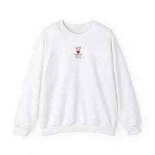 Load image into Gallery viewer, "Loved Today, Tomorrow, Forever - John 3:16" Unisex Heavy Blend™ Crewneck Sweatshirt