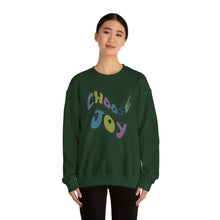 Load image into Gallery viewer, Choose Joy Sweatshirt, Unisex Heavy Blend™ Crewneck Sweatshirt