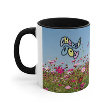 Load image into Gallery viewer, Choose Joy Accent Ceramic Coffee Mug, 11oz Multiple Color Mugs~