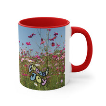 Load image into Gallery viewer, Choose Joy Accent Ceramic Coffee Mug, 11oz Multiple Color Mugs~