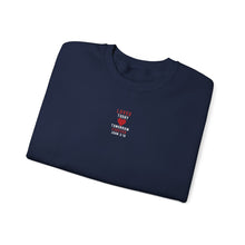 Load image into Gallery viewer, "Loved Today, Tomorrow, Forever - John 3:16" Unisex Heavy Blend™ Crewneck Sweatshirt