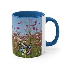 Load image into Gallery viewer, Choose Joy Accent Ceramic Coffee Mug, 11oz Multiple Color Mugs~