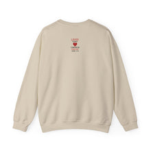 Load image into Gallery viewer, "Loved Today, Tomorrow, Forever - John 3:16" Unisex Heavy Blend™ Crewneck Sweatshirt