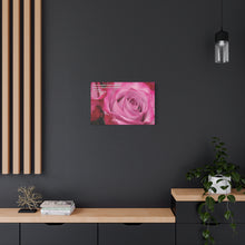 Load image into Gallery viewer, Chose The Beauty of the Positive- Be Thankful Thorn Bushes Have Pink Roses. Matte Canvas, Stretched, 1.25"