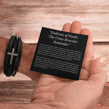 Load image into Gallery viewer, "Embrace of Faith: The Cross Bracelet Reminder"