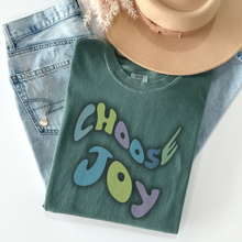 Load image into Gallery viewer, Choose Joy Shirt, Unisex Garment-Dyed T-shirt