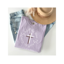 Load image into Gallery viewer, Thy Will Be Done Unisex Garment-Dyed T-shirt, Faith Shirt, Inspirational Shirt