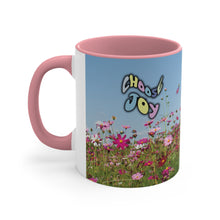 Load image into Gallery viewer, Choose Joy Accent Ceramic Coffee Mug, 11oz Multiple Color Mugs~
