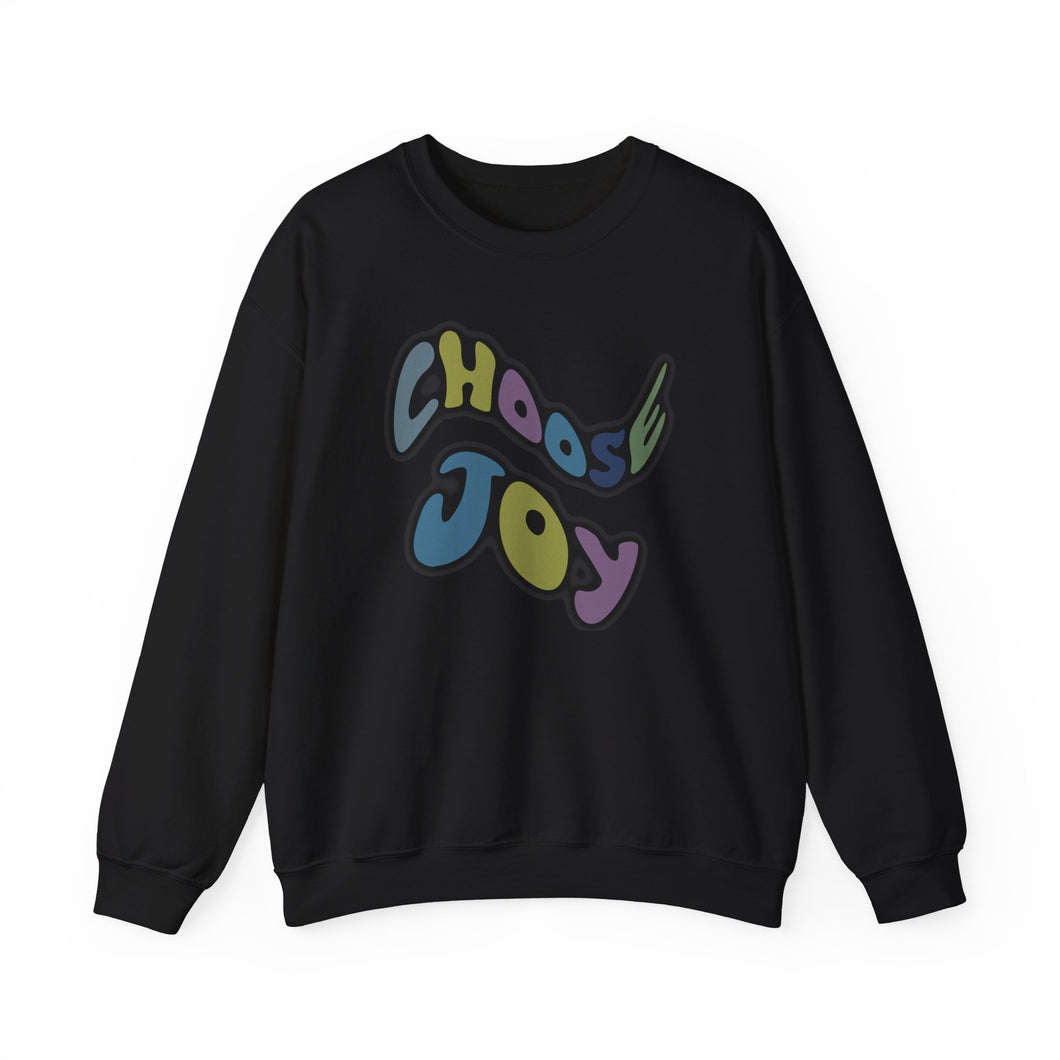 Choose Joy Sweatshirt, Unisex Heavy Blend™ Crewneck Sweatshirt