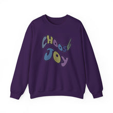 Load image into Gallery viewer, Choose Joy Sweatshirt, Unisex Heavy Blend™ Crewneck Sweatshirt
