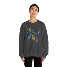 Load image into Gallery viewer, Choose Joy Sweatshirt, Unisex Heavy Blend™ Crewneck Sweatshirt
