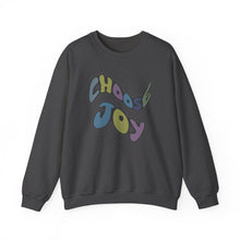 Load image into Gallery viewer, Choose Joy Sweatshirt, Unisex Heavy Blend™ Crewneck Sweatshirt
