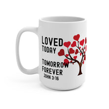 Load image into Gallery viewer, Heart Tree of Love Mug.  15oz
