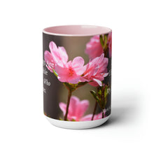 Load image into Gallery viewer, All Things Possible, I Believe, Help My Unbelief, Mark 9:23-24 NKJV, Two-Tone Glossy Mugs, 15oz ~ ~
