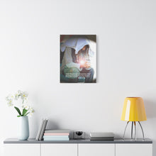 Load image into Gallery viewer, The Whisper of Jesus- Artful Echoes of Compassion and Righteous Paths , Matthew 25:40   Matte Canvas, Stretched, 1.25
