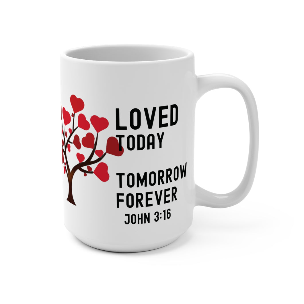 Heart Tree of Love Mug.  15oz