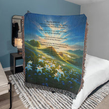 Load image into Gallery viewer, Bless My Soul Heirloom Woven Blanket, Psalms 103:1-6
